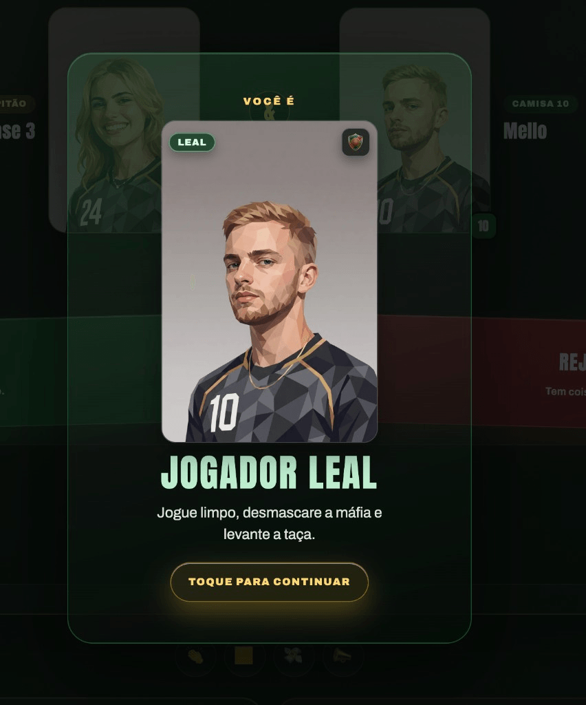Revelação de papel no mobile: Jogador Leal