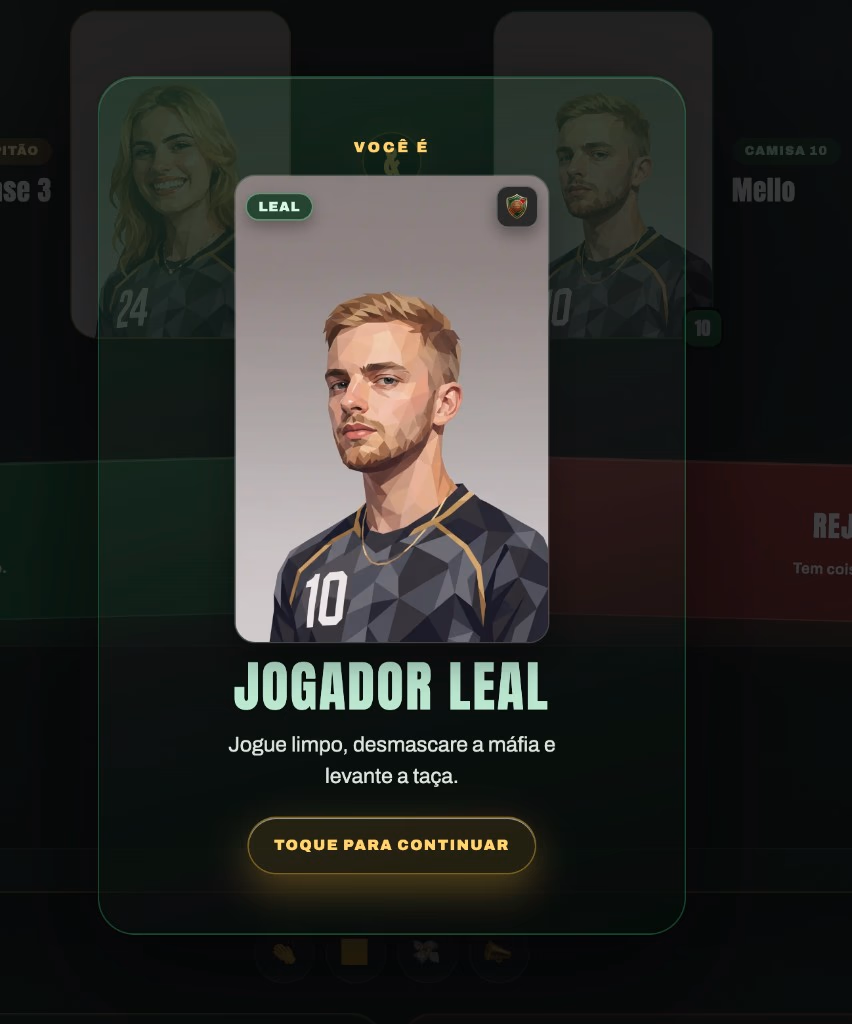 Revelação de papel no mobile: Jogador Leal